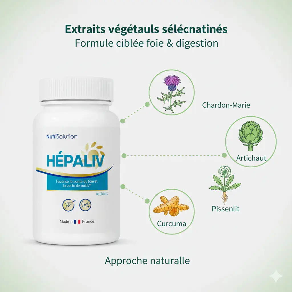 hepaliv composition et Ingredientes